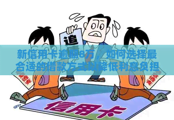 新信用卡逾期8万，如何选择最合适的借款方式以降低利息负担？