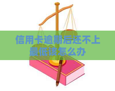 信用卡逾期后还不上更低该怎么办