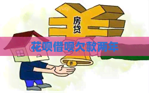 花呗借呗欠款两年