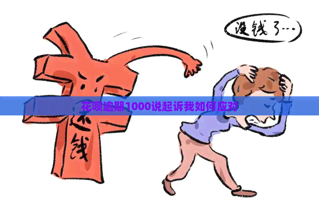 花呗逾期1000说起诉我如何应对