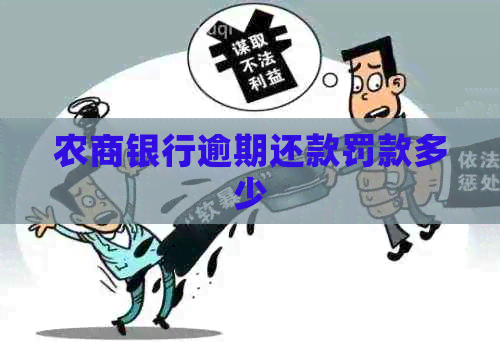 农商银行逾期还款罚款多少