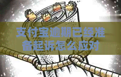 支付宝逾期已经准备起诉怎么应对