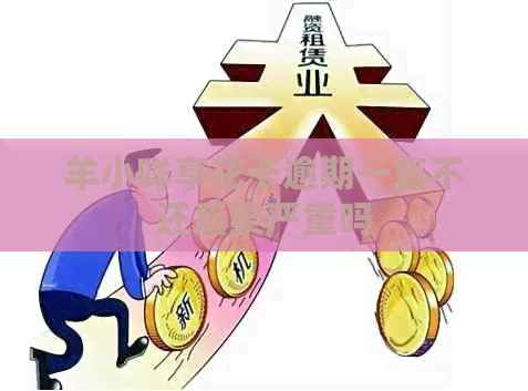 羊小咩享花卡逾期一直不还后果严重吗