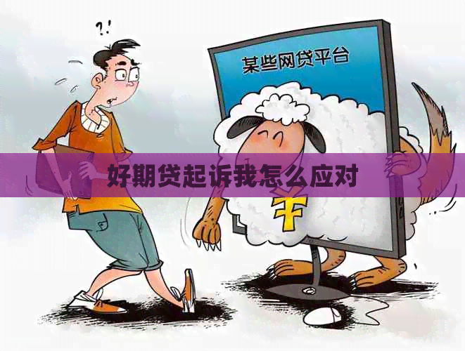 好期贷起诉我怎么应对