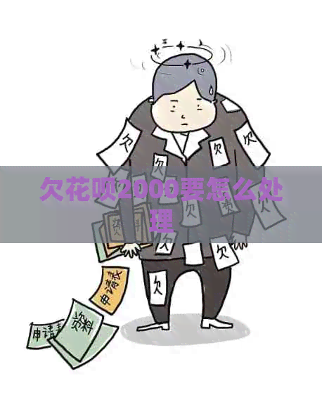 欠花呗2000要怎么处理