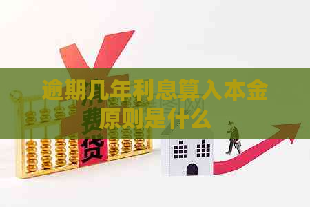逾期几年利息算入本金原则是什么