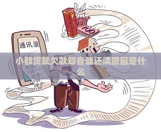 小额贷款欠款却自动还清原因是什么