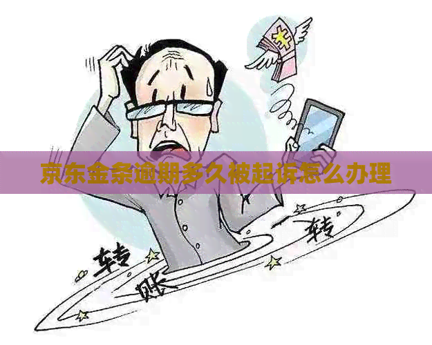 京东金条逾期多久被起诉怎么办理