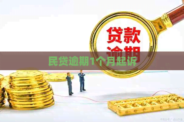 民贷逾期1个月起诉