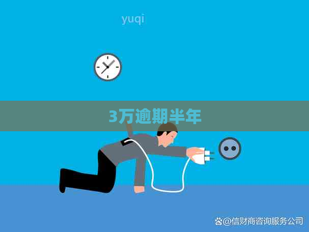 3万逾期半年