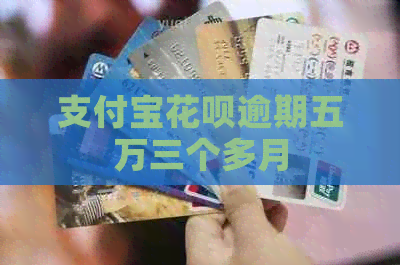 支付宝花呗逾期五万三个多月