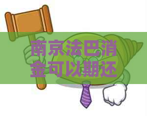 南京法巴消金可以期还款吗问题解决方案