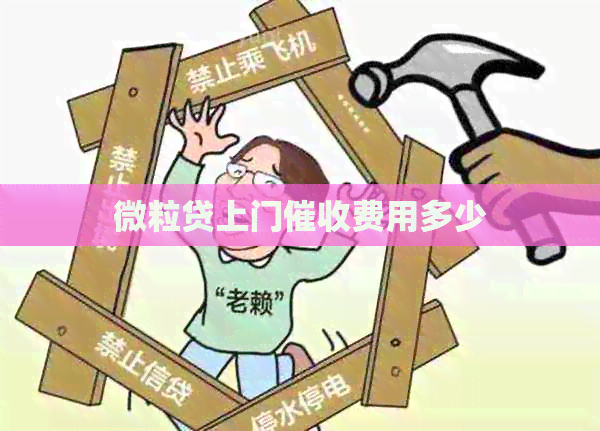 微粒贷上门费用多少