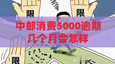 中邮消费5000逾期几个月会怎样