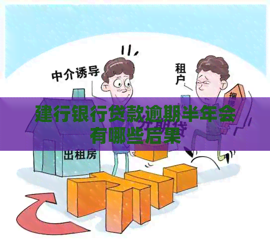 建行银行贷款逾期半年会有哪些后果