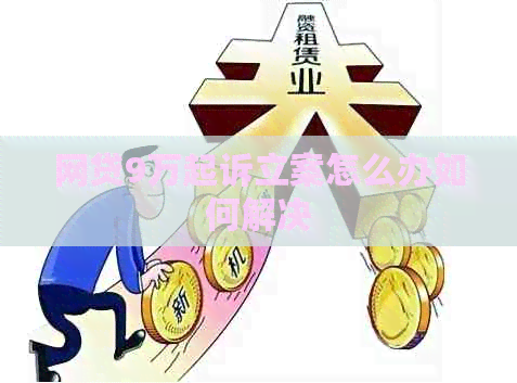 网贷9万起诉立案怎么办如何解决