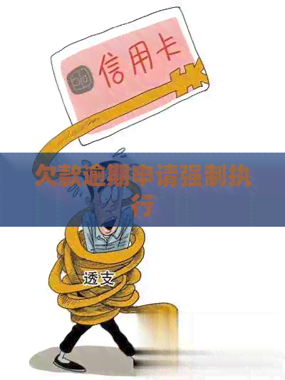 欠款逾期申请强制执行