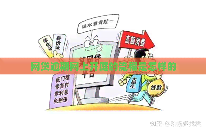 网贷逾期网上开庭的流程是怎样的