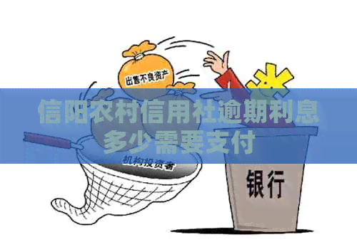 信阳农村信用社逾期利息多少需要支付