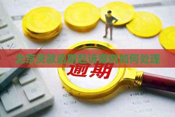 北京贷款逾期起诉案例如何处理