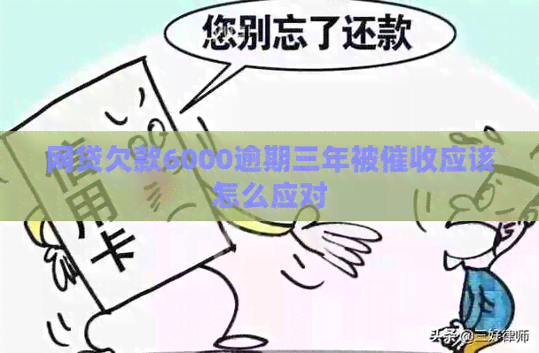 网贷欠款6000逾期三年被应该怎么应对