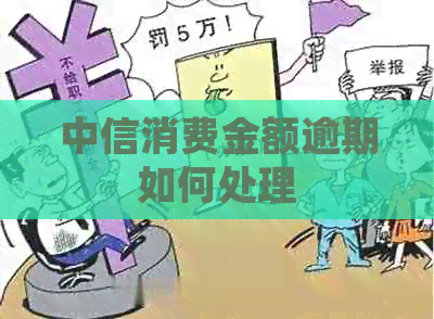 中信消费金额逾期如何处理
