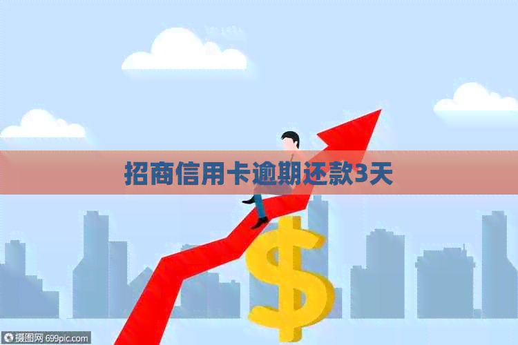 招商信用卡逾期还款3天