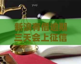 新浪有借逾期三天会上吗