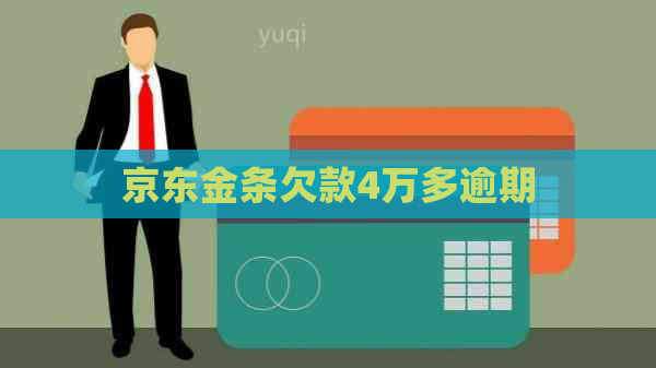 京东金条欠款4万多逾期