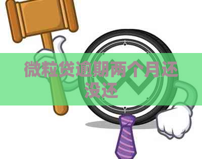 微粒贷逾期两个月还没还