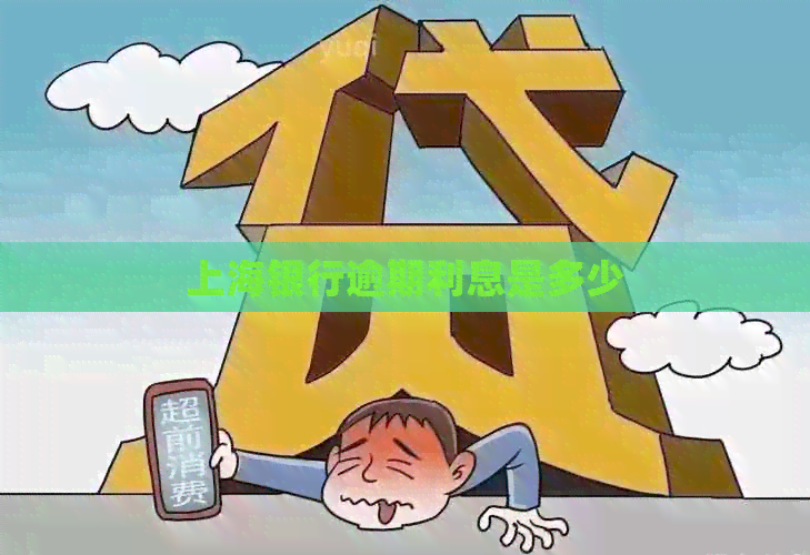 上海银行逾期利息是多少