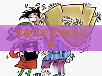发薪贷逾期3年怎么还