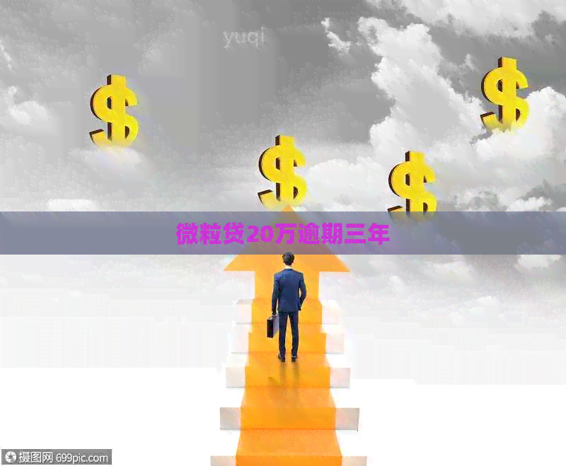 微粒贷20万逾期三年