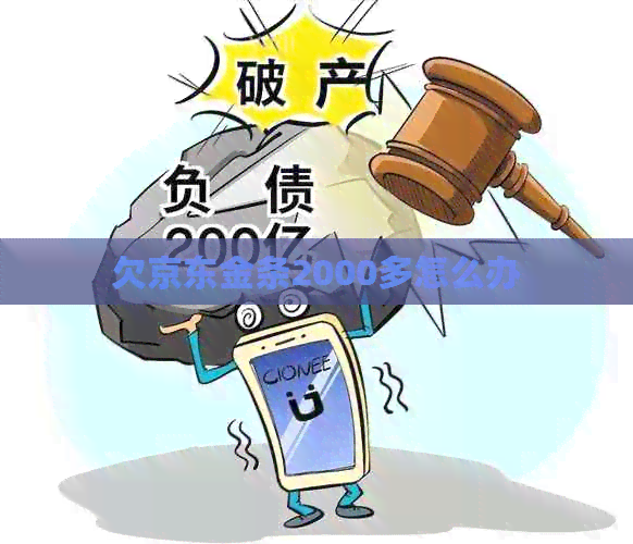 欠京东金条2000多怎么办