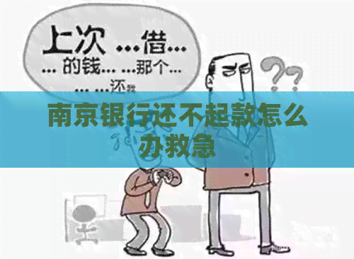 南京银行还不起款怎么办救急