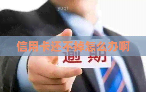信用卡还不掉怎么办啊