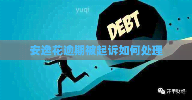 安逸花逾期被起诉如何处理