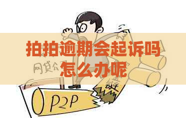 拍拍逾期会起诉吗怎么办呢