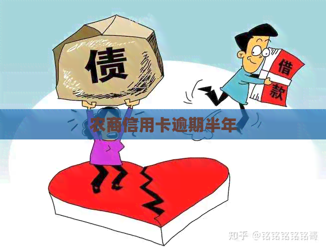 农商信用卡逾期半年