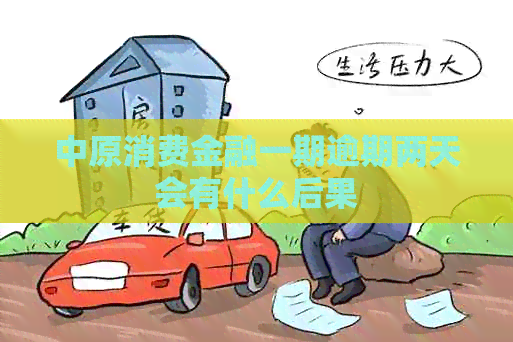 中原消费金融一期逾期两天会有什么后果