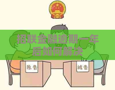 招联金融逾期一年后如何解决