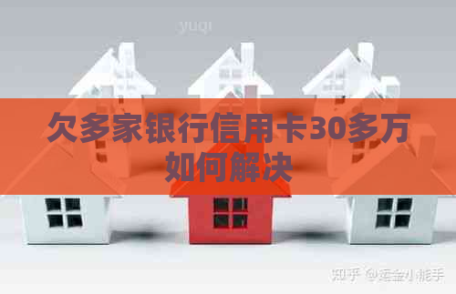 欠多家银行信用卡30多万如何解决