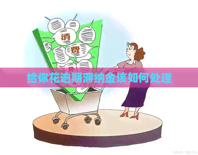 给你花逾期滞纳金该如何处理