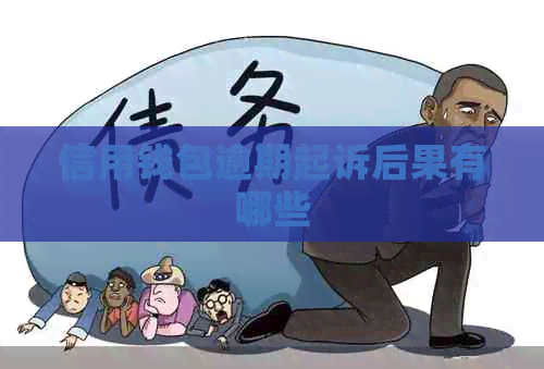信用钱包逾期起诉后果有哪些
