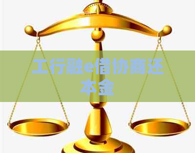 工行融e借协商还本金