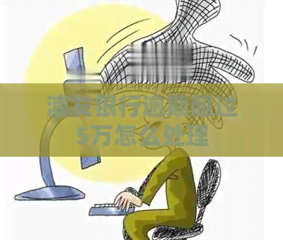 浦发银行逾期超过5万怎么处理