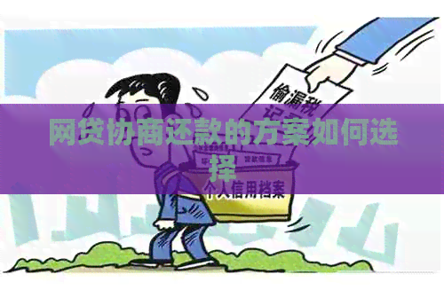 网贷协商还款的方案如何选择