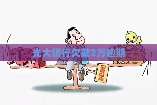 光大银行欠款2万逾期