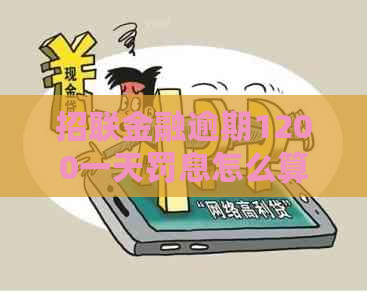 招联金融逾期1200一天罚息怎么算