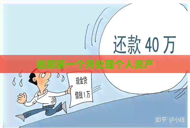 逾期之一个月处理个人资产